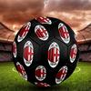 AC Milan Soccer Ball, colorful, suitable for all ages, machine-stitched, PVC material, competition grade, durable and high bounce