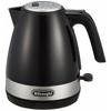 DeLonghi De'Longhi elektrisk vannkoker Active Series KBLA1200J-BK Italiensk design 1.0L One Push Open Foreign Matter Filter Lett å se Water Met