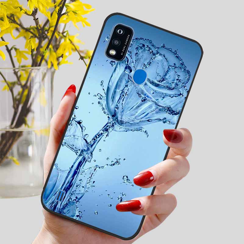 For ZTE Blade A51 Case Lovely TPU Silicone Soft Phone Cover for ZTE Blade A51 / A71 Protect Bumper Cover On BladeA51 A 51 Cute