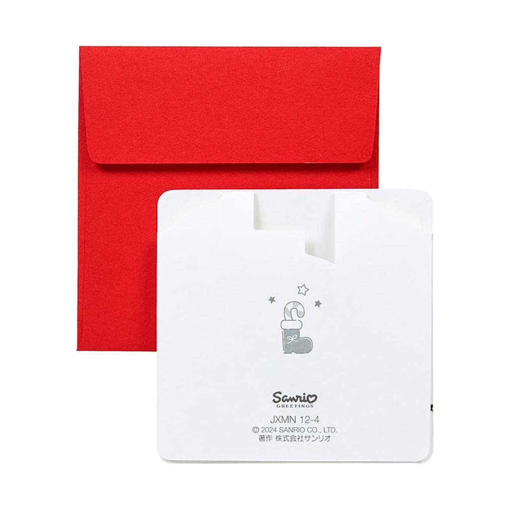 Sanrio Christmas Message Card Mini Card Happy Danbui Party JXMN 7-5 243442