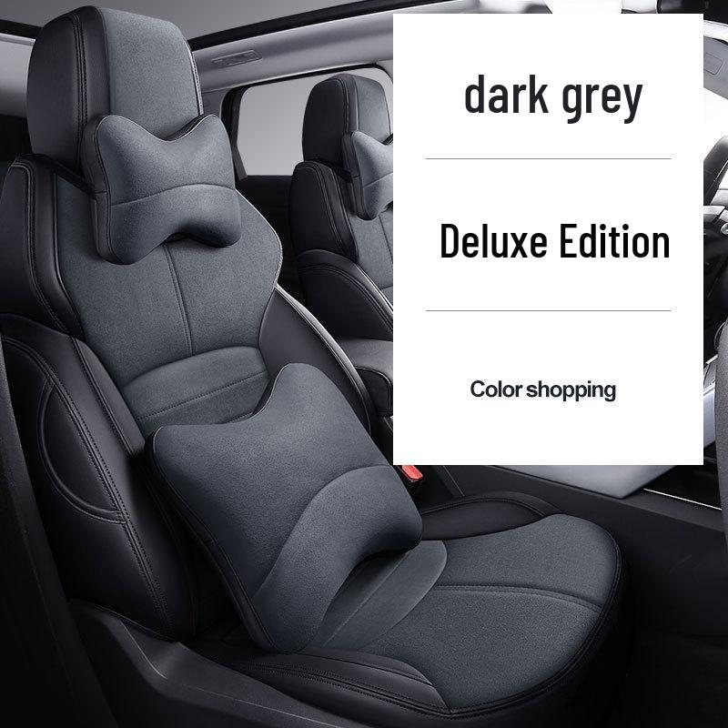 Huse de scaun personalizate din piele întoarsă pentru Land Rover Range Rover Evoque - Acoperire completă, 5 locuri