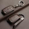 Leather Car Key Case Cover for Volkswagen VW Polo Golf7 MK7 Tiguan Passat Golf Jetta Lavida Car Remote Key Case Shell Accessorie