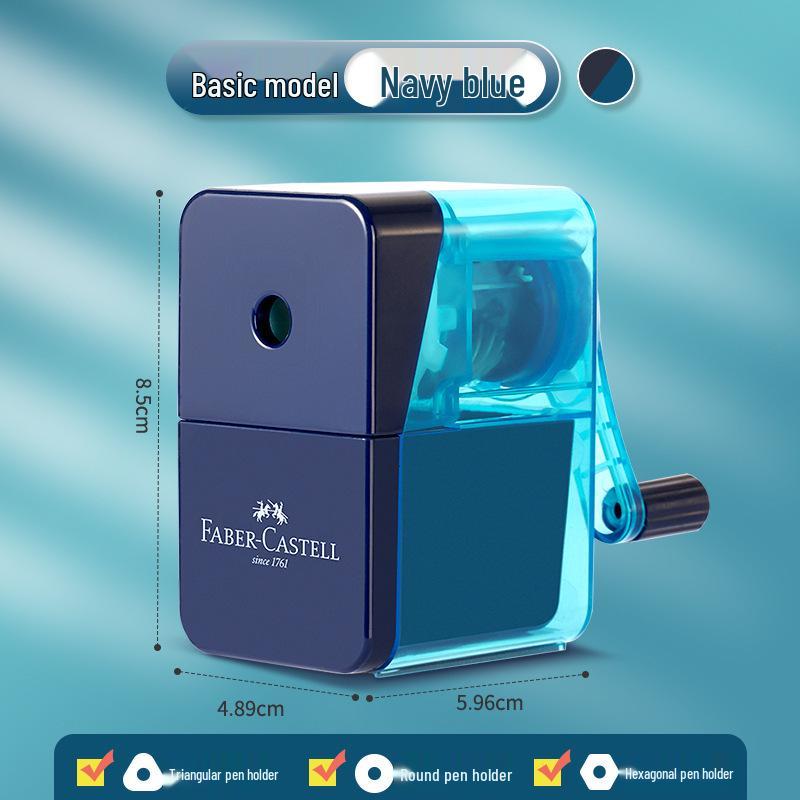 Faber-Castell Double & Single Hole Pencil Sharpener for Students and Artists