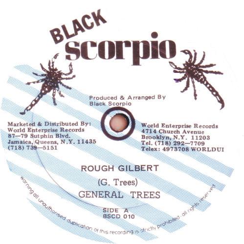 

12inch Record GENERAL TREES Rough Gilbert BSCD010 Black Scorpio US Reggae Ska Dub Used
