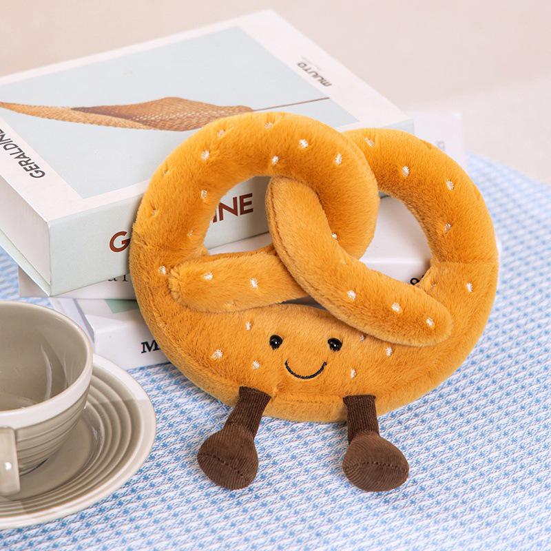 Creative Cute Pendant Bread Story Plush Toy Snack Pillow