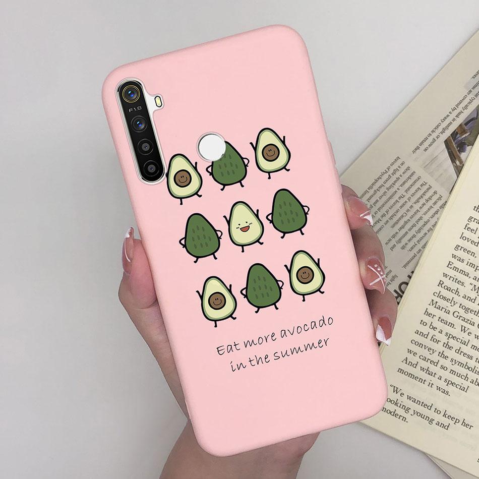 For Oppo Realme 5 Pro Oppo Realme 5 5i 5s C3 6i Realme5 5 Pro Realme6i Phone Cases Cute Soft Matte Bumper Back Cover Funda Coque