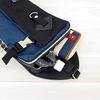 Walt Body Bag with Flap, Two-Layer Storage, Color-Scheme Black