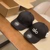 Alo Letter Stickerei Baseballkappe Für Damen Baumwollmischung Sonnenschutz Lässig Sommer Modeaccessoire