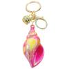 Unique Key Accessory for Keys and BagsBeautiful Conch Pendant Keyrings Phone Lanyard Keychain for Fashion Enthusiasts