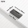 KAK Hidden Furniture Handle Gold Aluminum Alloy Flat Concealed Buckle Cabinet Pulls Flush Mounted Wardrobe Door Handle Hardware