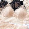 French Lace Triangular Cup Push Up Bra Set Women Sexy Lingerie Summer Comfort Fine Shoulder Strap Bras Backless Underwear Sets