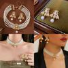 Animal Jewelry Set With Pearl Alloy Elements For Women Gift Givers Decoration