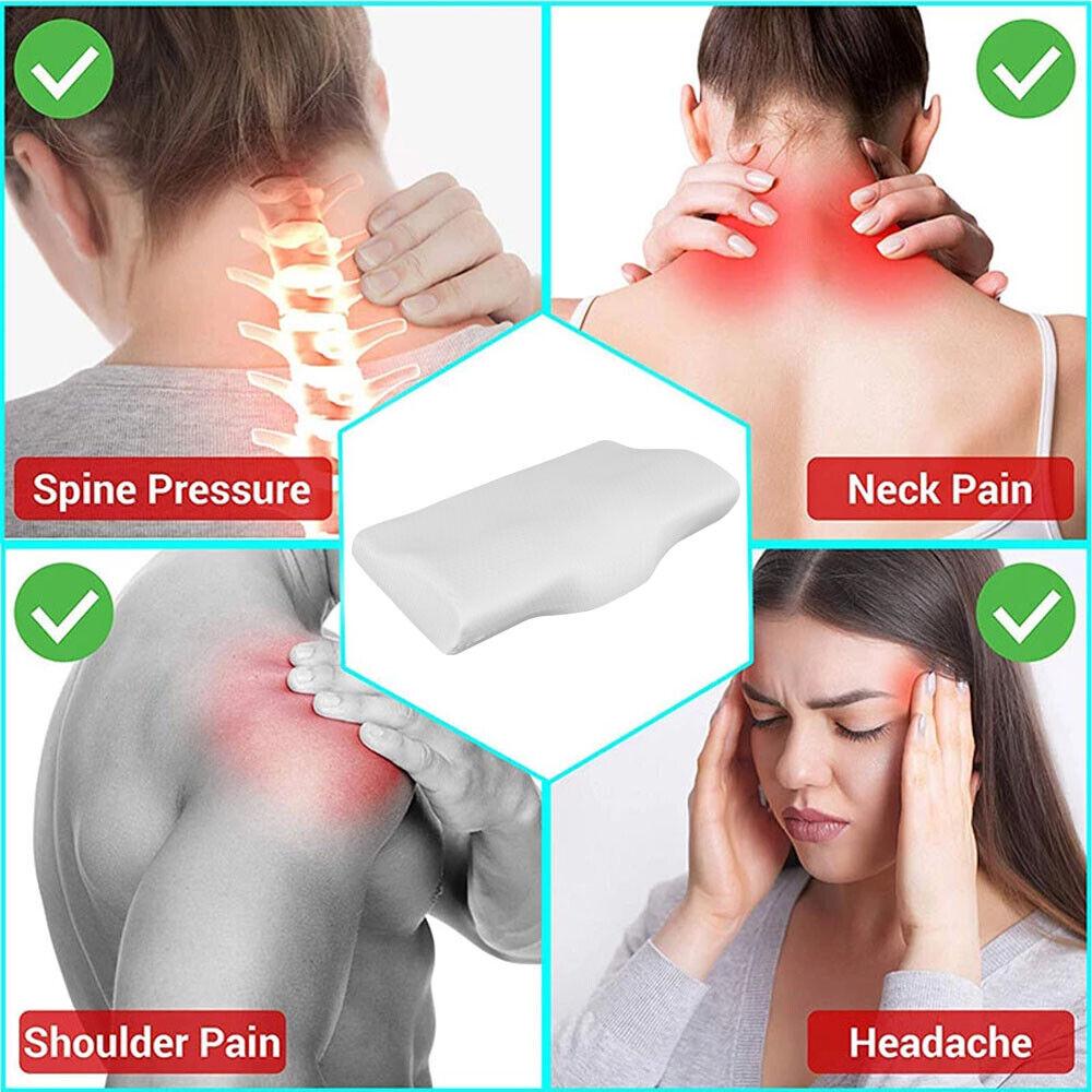 Memory Foam Pillow Orthopaedic Firm Orthopaedic Cervical Neck Back Support Head Pillows Orthopedic Pillow