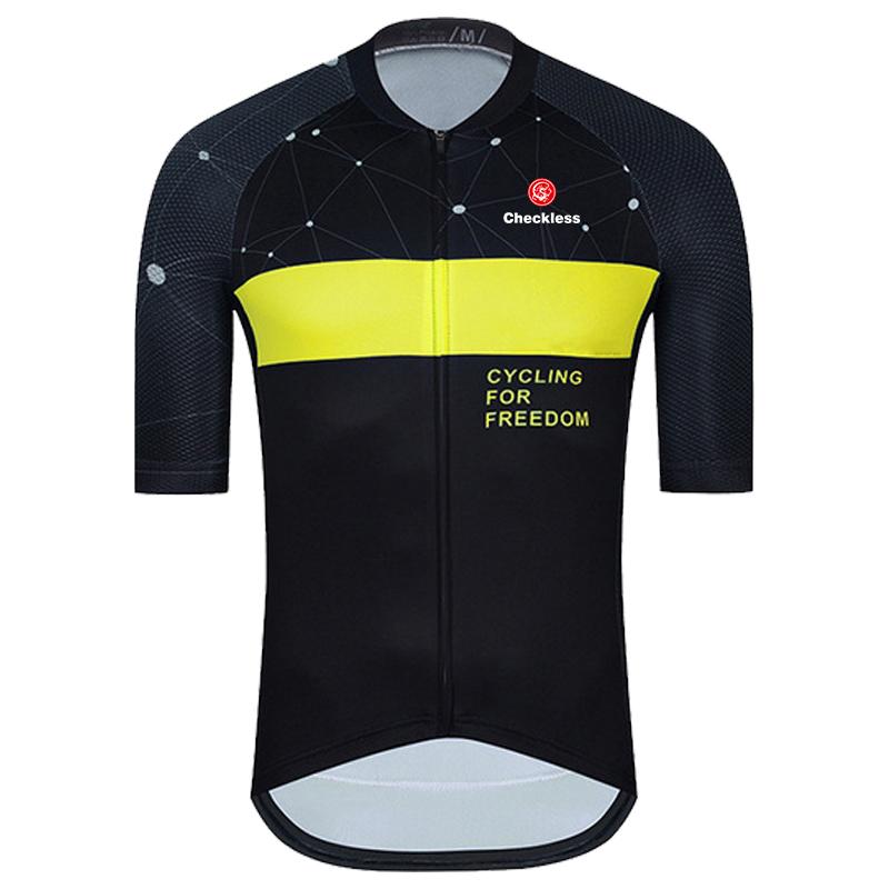 2022 New Mountain Bike Riding Clothes Summer Quick-drying Breathable Round Neck Cycling Shirt Road Bike Short-sleeved Top