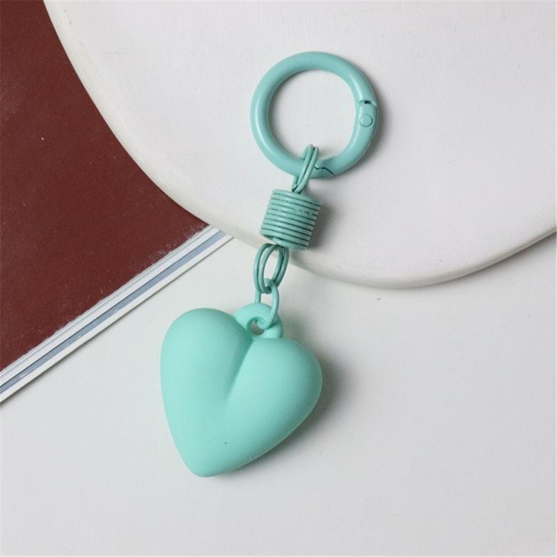 Korean Styles Keychain Pendant Car Key Chains Creative Keyring Bag Charm Handbag Charm Lovely Heart Keyholders