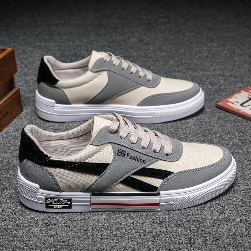 canvas shoes men's new spring men's shoes men's low-top sports shoes trend versatile board shoes casual shoes men