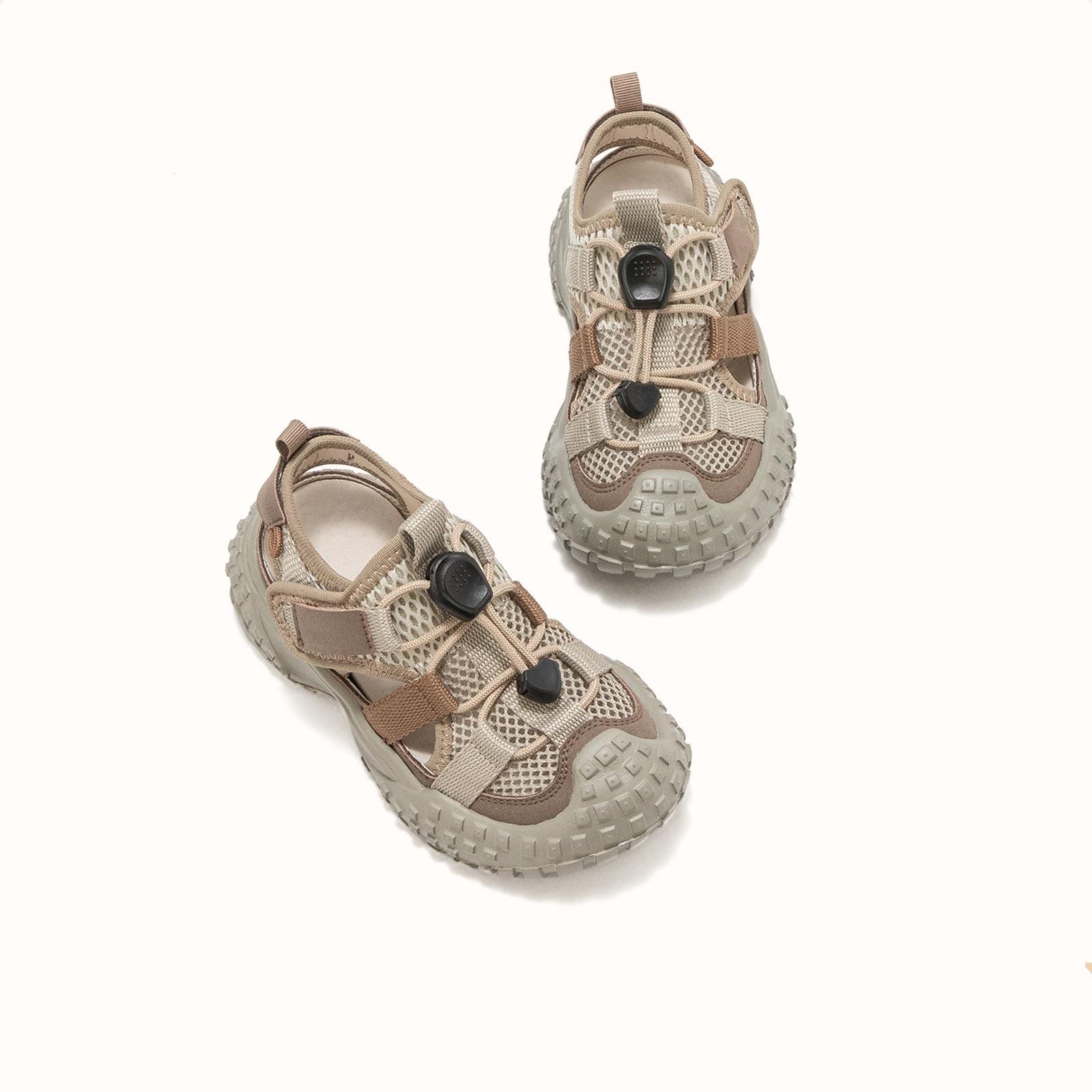 

Boys net shoes 2025 summer new children s fashion hollow breathable lightweight sports sandals girls frame shoes 37 yards inner length 23cm хаки