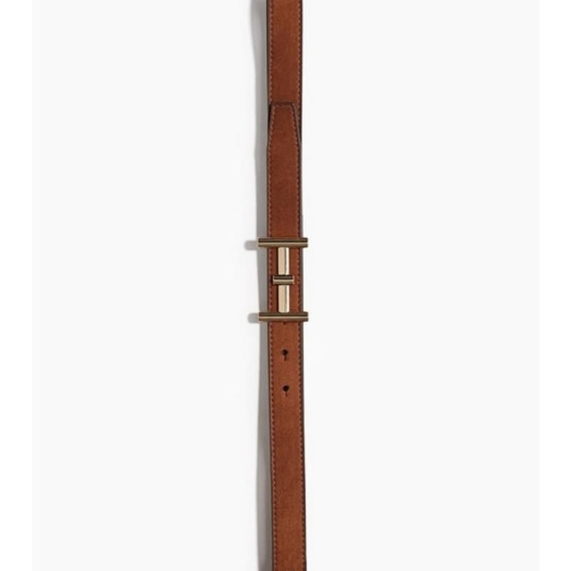 H&M Skinny Belt Brown/Gold 1214676007