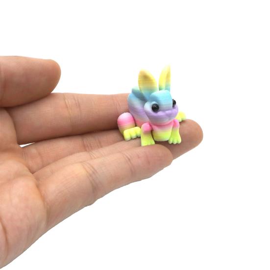 Yousheng Paashaas Oor Ei Ornament met Gearticuleerd Konijn Binnenin 3D Geprint Beweegbare Gewrichten Konijn Figuurtje Fidget Speelgoed Paasvakantie Feest