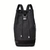 Fashion Canvas Sports Backpack Barrel Bag Travel Computer Backpack Men's Bag Leisure Travel School Bag Unisex