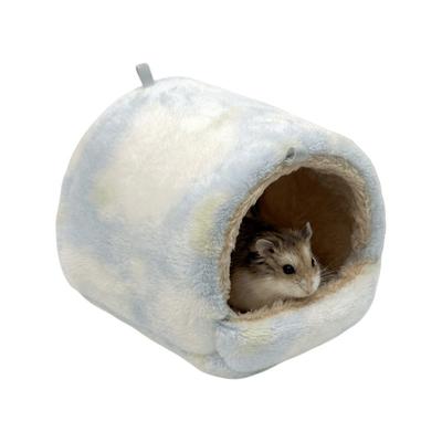 Coral Fleece Hanging Hamster Hammock Comfortable Catoon Pattern Hamster Hanging Cage Squirrel Cage Nest Squirrel Honey Bag