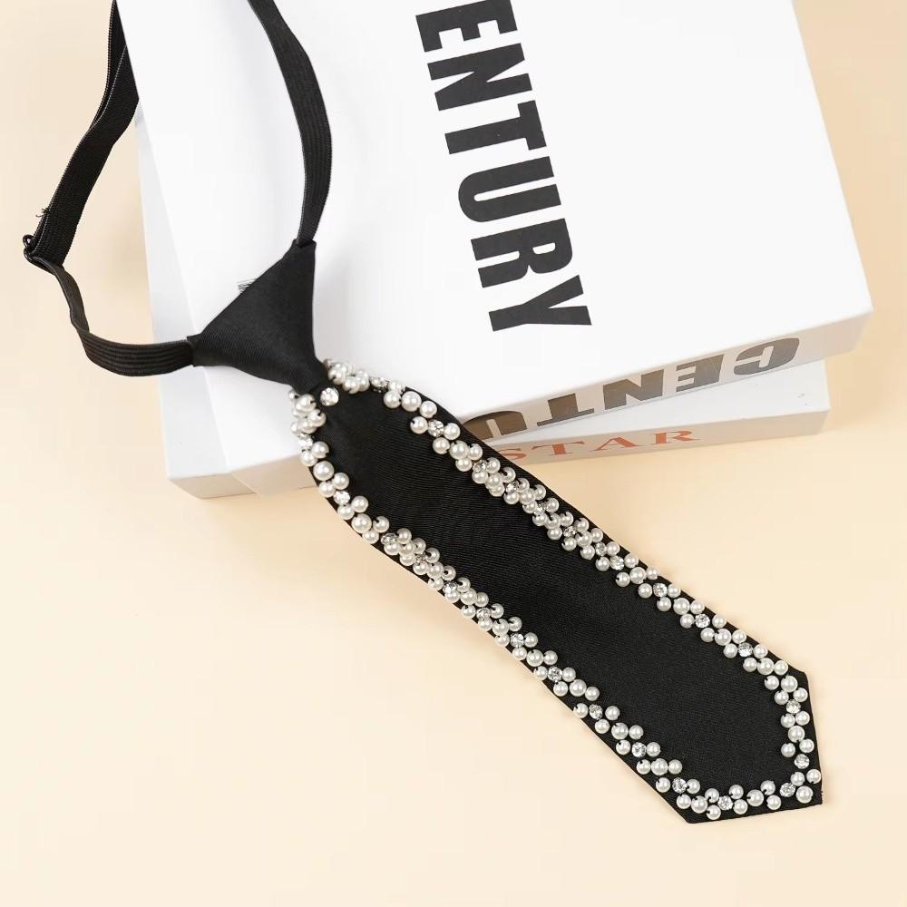 Handmade Neck Tie Hand-beaded JK Uniform Tie Temperament Bowtie  Student Uniform