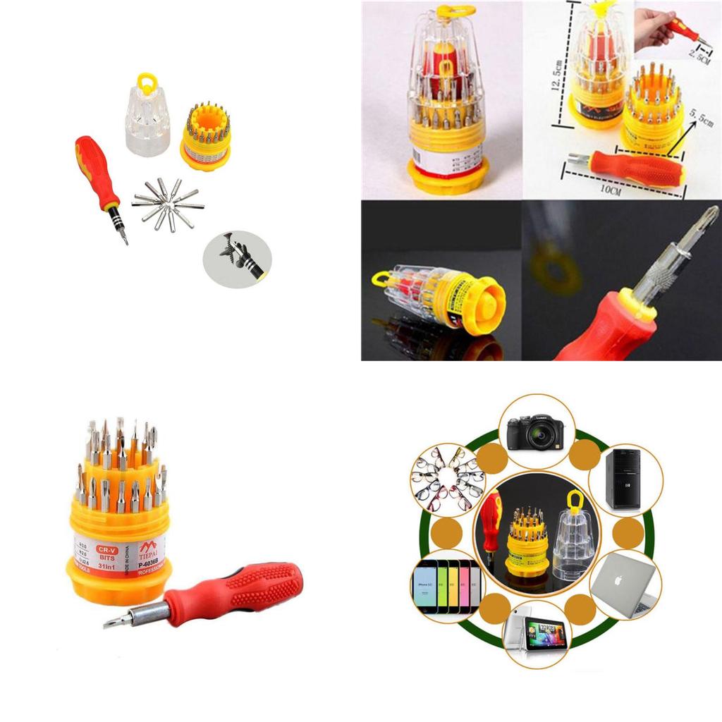 Premium Quality Multi-function Combination Screwdriver Set With Chrome Alum Steel