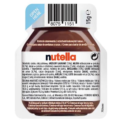 Nutella Spread with Hazelnuts and Cocoa 15 G