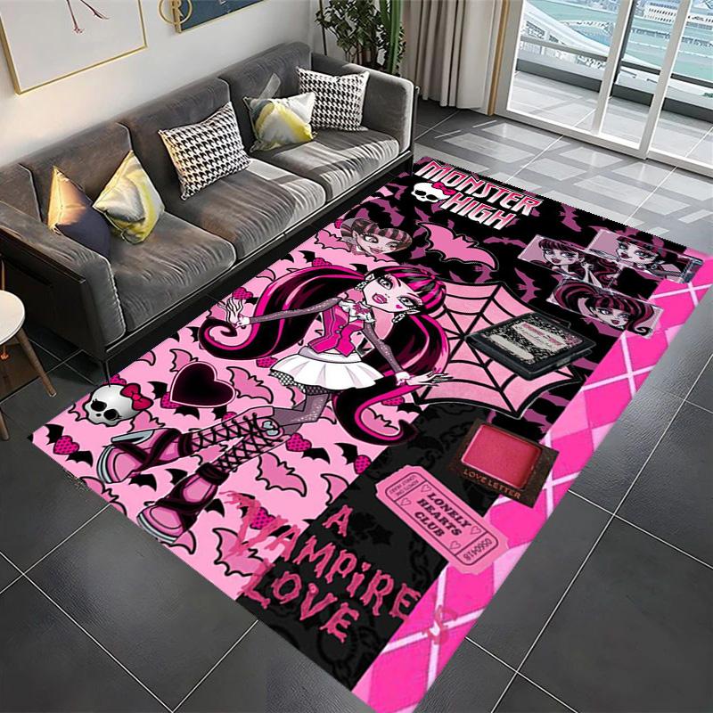 Monster High: Vampire Love Carpet Home Decor Floor Mats Doormat Art Dormitory Decoration