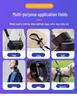 Cross-Border Compatible Elastic Nylon Band for Apple Watch (Series 1-9) with Parachute Buckle.