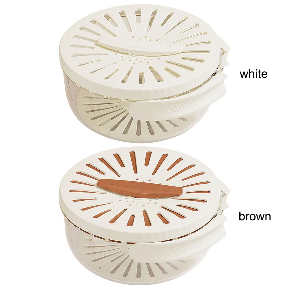 Draining Basket with Folding Handle Multifunctional Fruit Cleaning Bowl Fruit and Vegetable Washing Bowl for Washing Draining