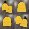 Minions Cartoon Knit Beanie Hat For Winter Warmth And Streetwear Fashion