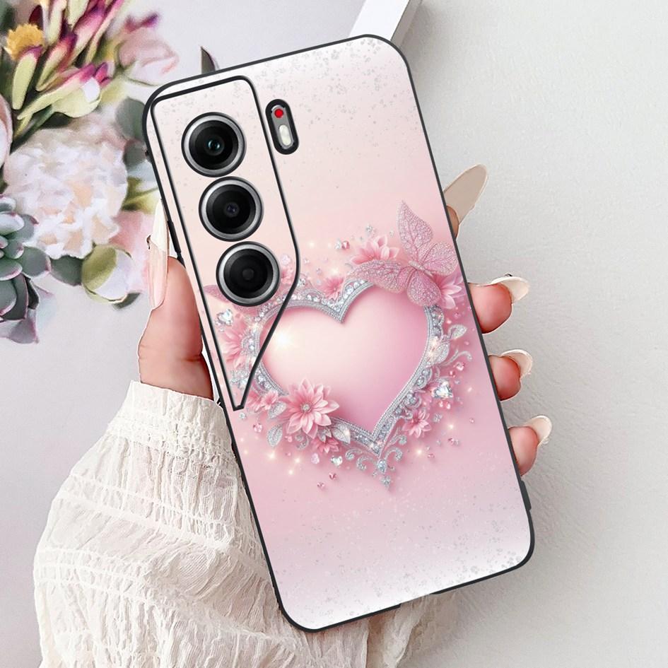 For Tecno Camon 40 2025 Case New Popular Pattern Butterfly Flower Soft Silicone Phone Cover For Tecno Camon40 Pro CM6 CM5 Bumper