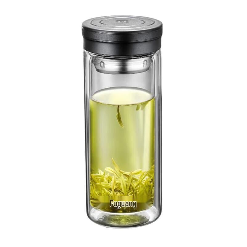 FUGUANG G1937-SP-320 Double-Layer Glass Cup