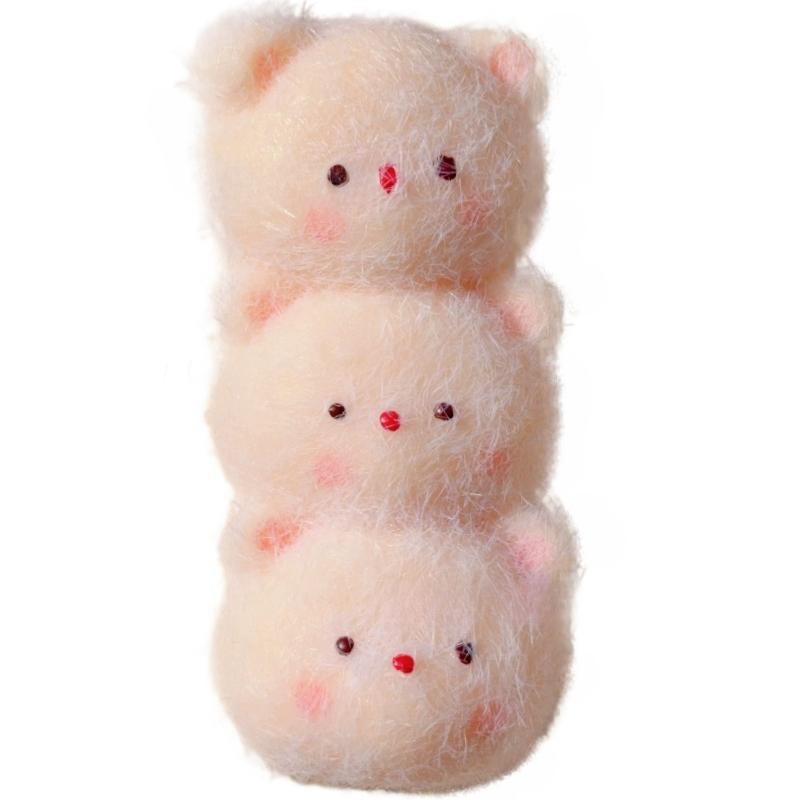 

Kawaii Plush Bear Squeeze Toy Ooze Low Rebound Relief Stress Fingertip Decompression Toys Birthday Party Soft Squishy Gifts