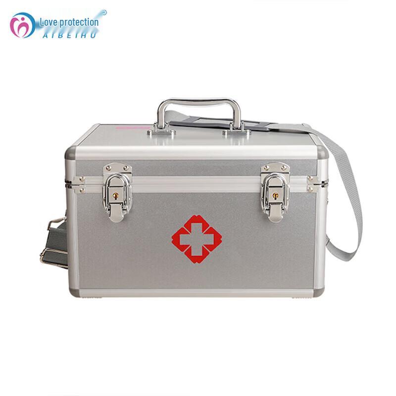 

Aibaihu 14-inch Aluminum Alloy Empty First Aid Box