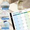 2026 Large English Calendar, 18 Month Wall And Desk Planner