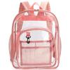 Transparent Backpack Waterproof PVC Storage Bag Large Capacity Student Backpack