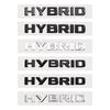 Автомобіль 3D Hybrid Fender Trunk Letters Logo Badge Emblem Decals Sticker for Mercedes Benz S400 E350 GLE450 W211 W212 W163 W221 W222