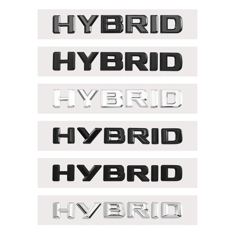 Autocolant pentru mașină 3D hibrid pentru portbagaj, litere, emblemă, emblemă, pentru Mercedes Benz S400 E350 GLE450 W211 W212 W163 W221 W222