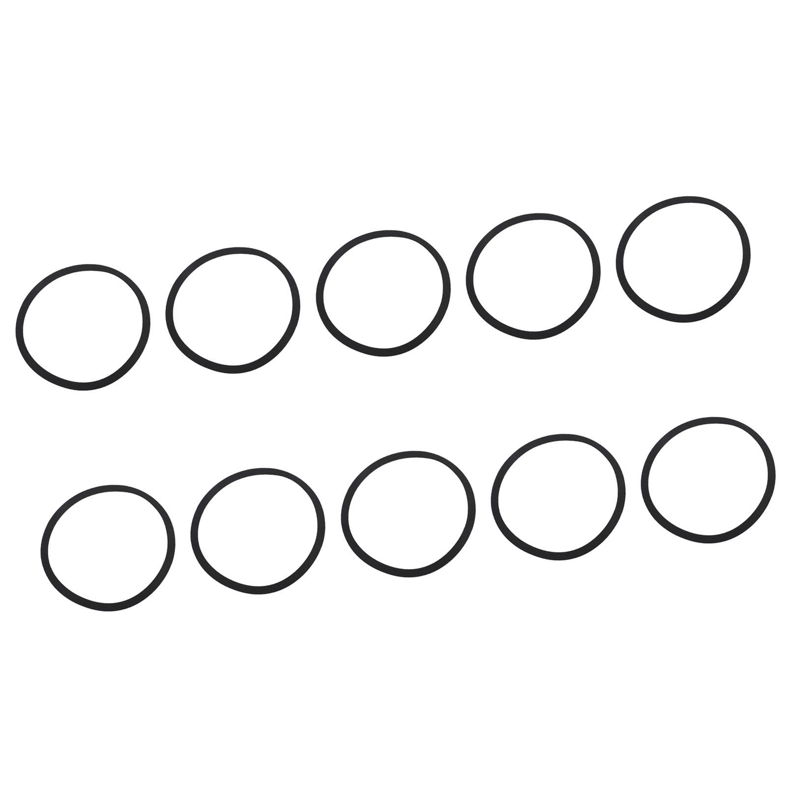 

10 шт. кромка динамика из вспененного материала EVA прокладка для громкоговорителя герметизация окружности ремонт запасные части