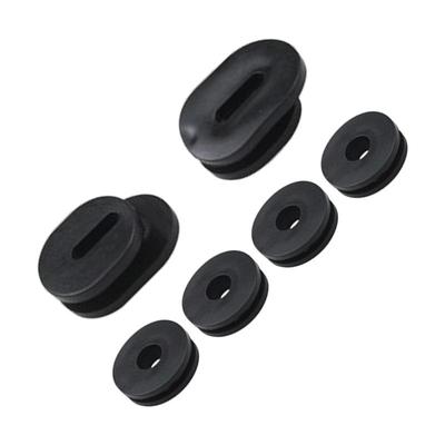 Motorcycle Fairing Gasket 6pcs Replacement Accessories For Fairings Cowling Rubber Motorcycle Fairing Side Cover Gaskets
