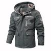 Male Spring/Fall Single-Layer Lightweight Hooded Trench Coat Youth Windproof Waterproof Outdoor Hiking Jacket