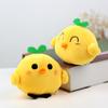 Yousheng 10cm Chick Plush Pendant Fluffy Lovely Cartoon Doll Plushie Hanging Ornament PP Cotton Stuffed Animal Doll Key Ring Backpack Decoration Kids