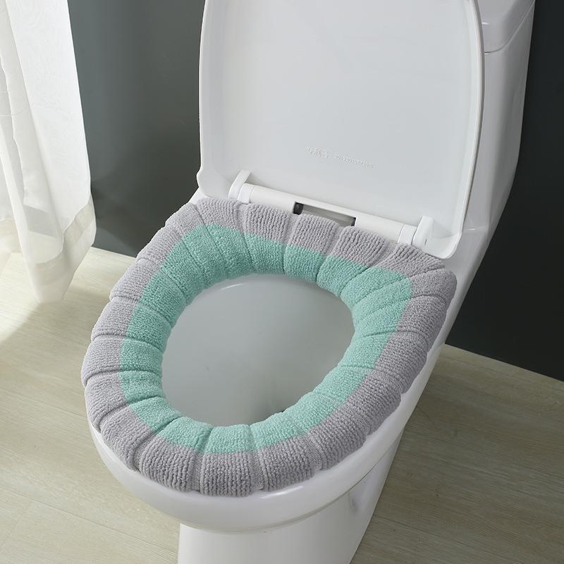 

Cozy Waterproof Plush Toilet Seat Cover for Winter