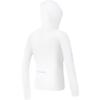 Fila Fleece s kapucňou Jednofarebná Malé logo Dizajn na zips Raglánové Dlhý rukáv Bunda Dámske bundy Biela A11W425505FWT