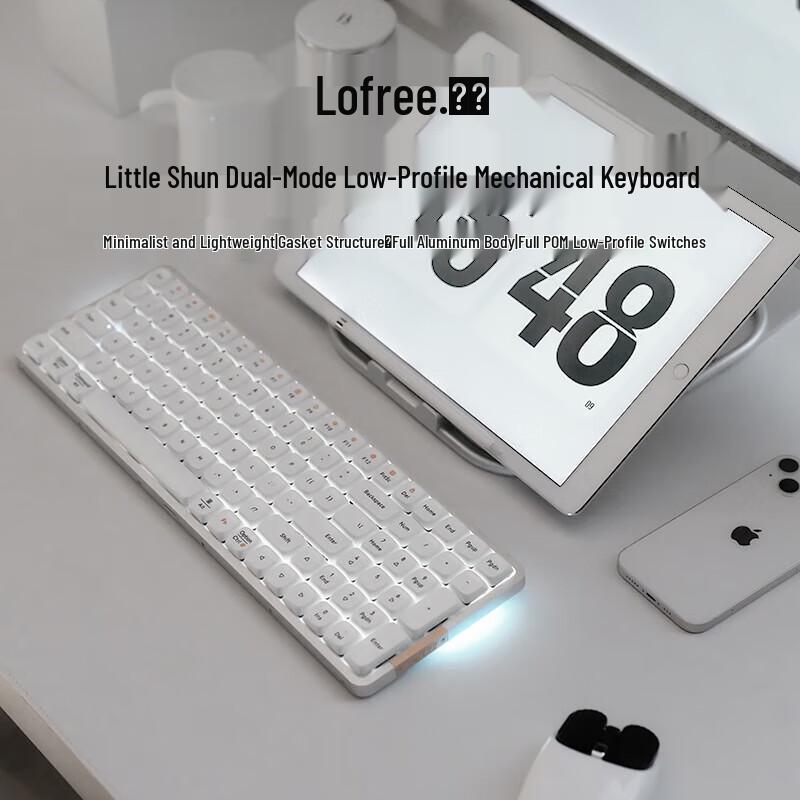 LOFREE OE919 AI Low-Profile Gasket Mechanical Keyboard