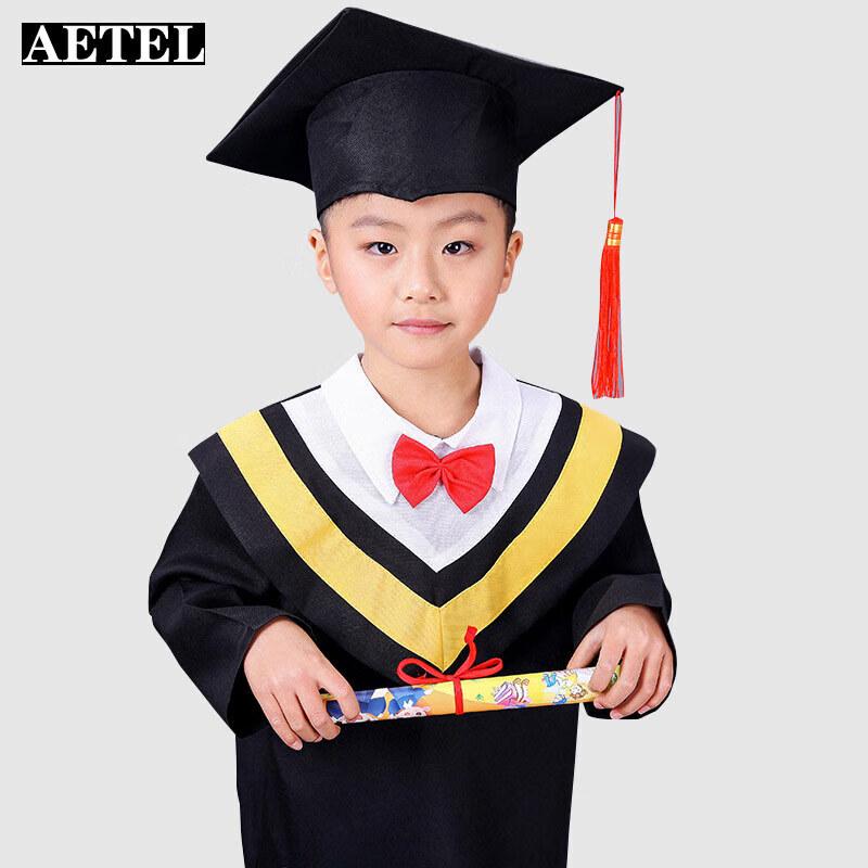 AETEL Kids  Graduation Gown & Cap Set 4-5Y
