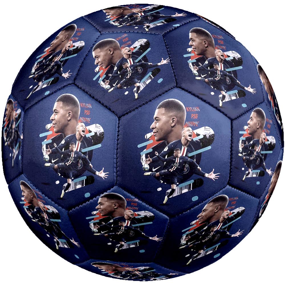 Mbappe Focilabda 5-ös Méretű Géppel Varrt Beltéri/Kültéri Univerzális Focilabda Foci Kiegészítő Luxus Ajándék Születésnapra Karácsonyra Esküvőre