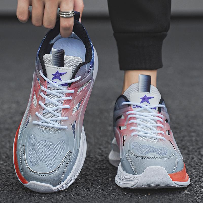 Men Sport Sandals Summer Women Beach Shoes White School Students Mesh Running Sneakers Couple Shoes Breathable Large Size